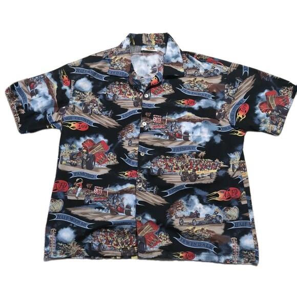Matt Rider Other - Vintaqe Matt Rider Laguna Beach Men’s XL Casual Resort Hawaiian Button-Up Shirt